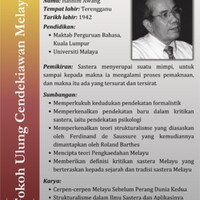 Profesor Dato&#039; Dr. Hashim Awang