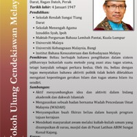 Profesor Dato&#039; Dr. Siddiq Fadzil